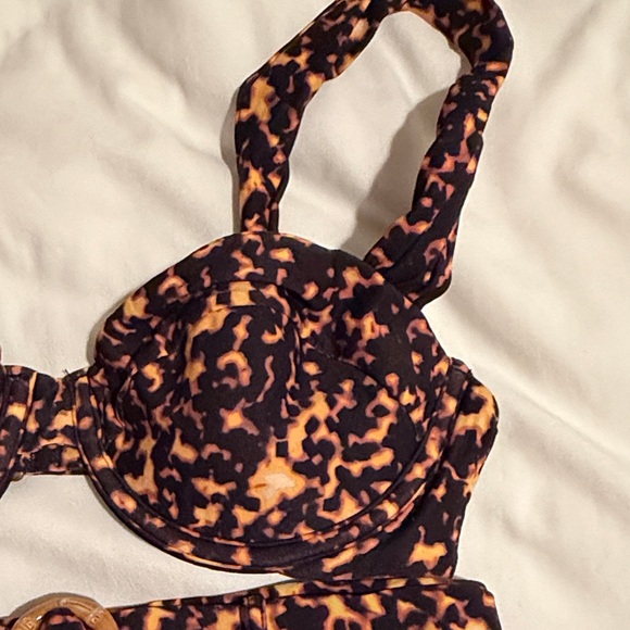 We Wore What Leopard Print Bikini Set - Picture 3 of 5